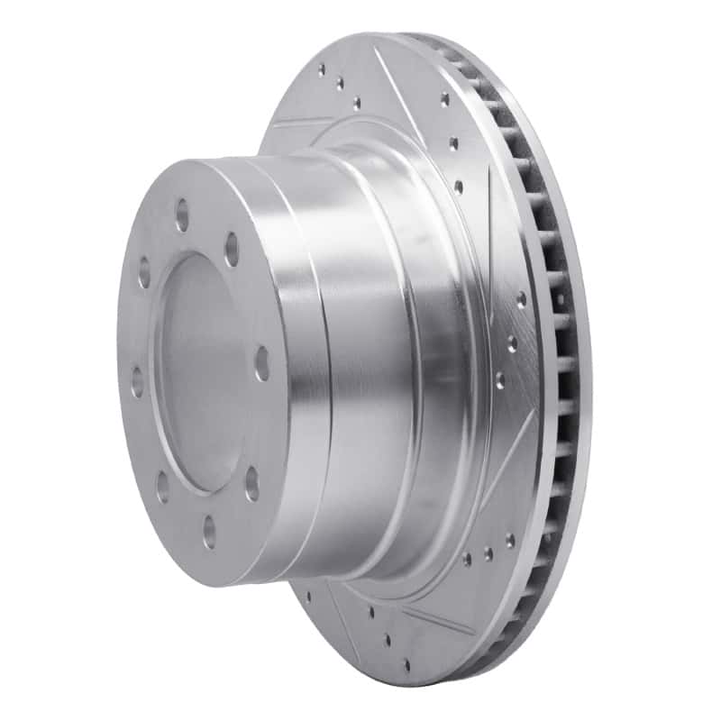 R1 Concepts — R1 03-08 Dodge Ram 4000 (Mexico) Rear Right Drilled & Slotted Silver Brake Rotor
R1 Brake Rotor Drill - view 2