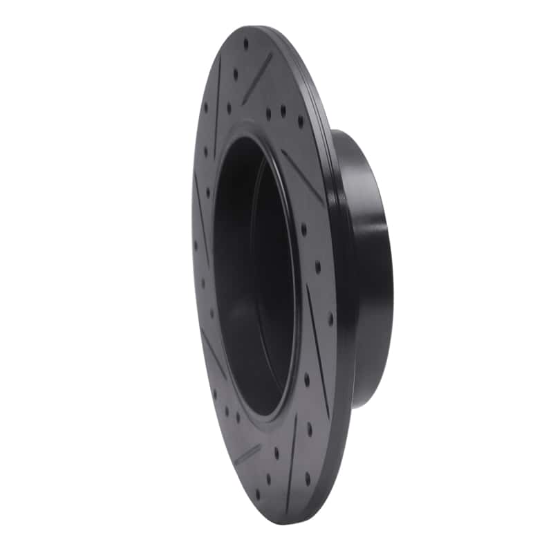 R1 Concepts — R1 96-98 Mercedes-Benz SL320 Rear Right Drilled & Slotted Black Brake Rotor
R1 Brake Rotor Drill - view 4
