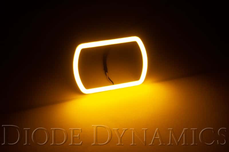 Diode Dynamics — Diode Dynamics Switchback Rounded Rectangle Halos - view 4