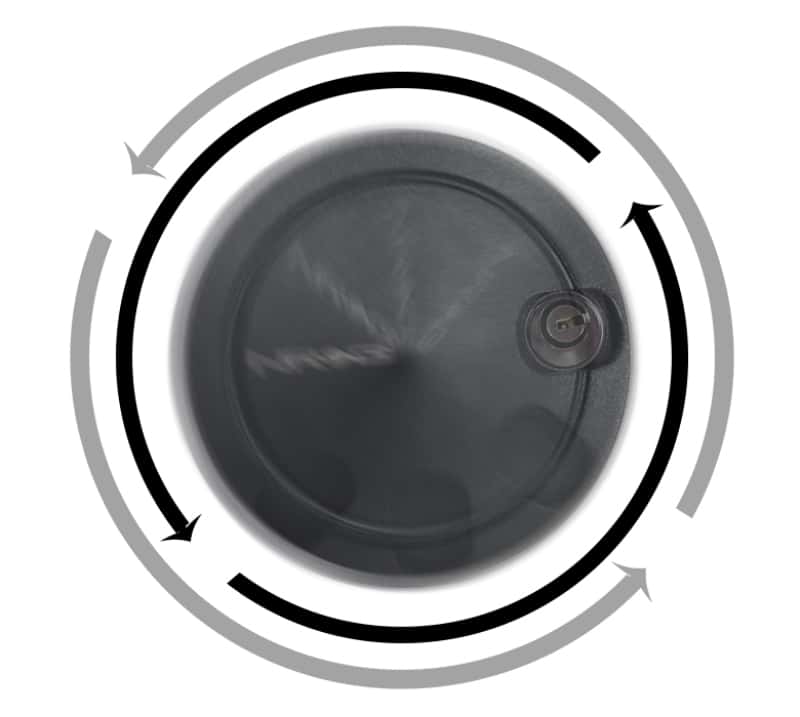 NRG — NRG Quick Lock V2 w/Free Spin - Black (Will Not Work w/Thin Version QR or Quick Tilt System) - view 4