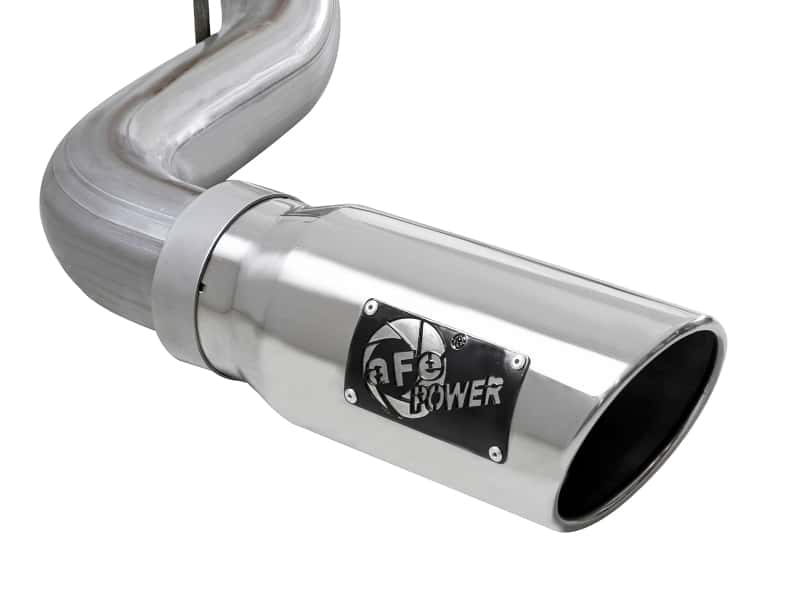 aFe — aFe Apollo GT Series 2019 GM Silverado/Sierra 1500 4.3L/5.3L 409 SS CB Exhaust System w/Polished Tip
Cat-Back Exhaust - view 2