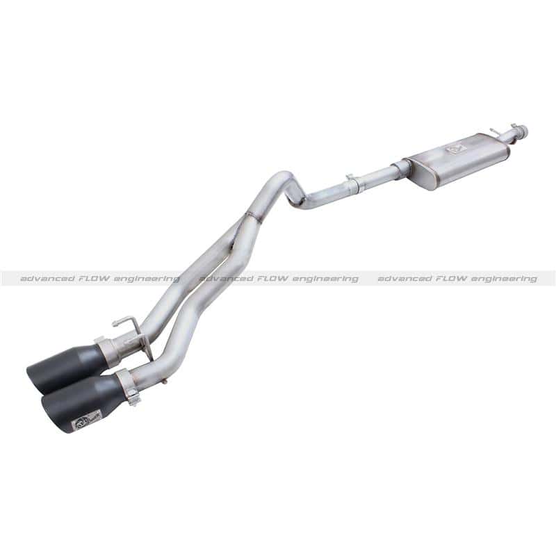 aFe — aFe Rebel Exhausts Cat-Back SS Ford F-150 04-08 V8 4.6/5.4L w/ Black Tips
Cat-Back Exhaust - view 8