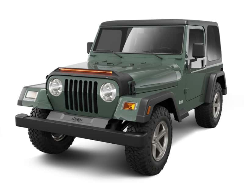 Husky Liners — Husky Liners 97-06 Jeep Wrangler TJ Aeroskin Lightshield PRO
Lighted Hood Shield
Hood Shields - view 5