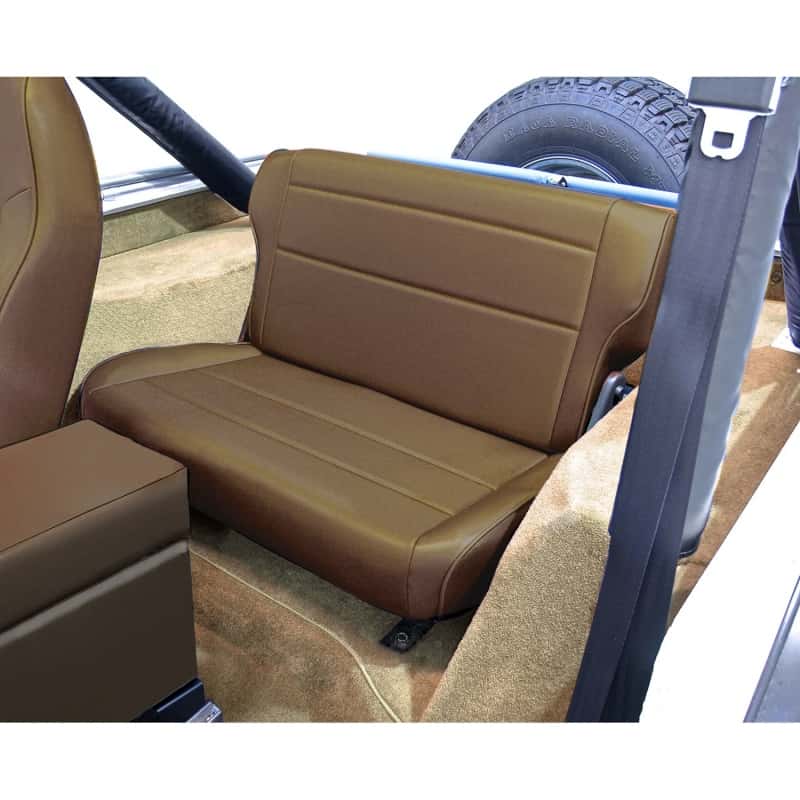 Rugged Ridge — Rugged Ridge Fold & Tumble Rear Seat Nutmeg 76-95 Jeep CJ / Jeep Wrangler
OFFROAD_SEATS
Seat - view 2