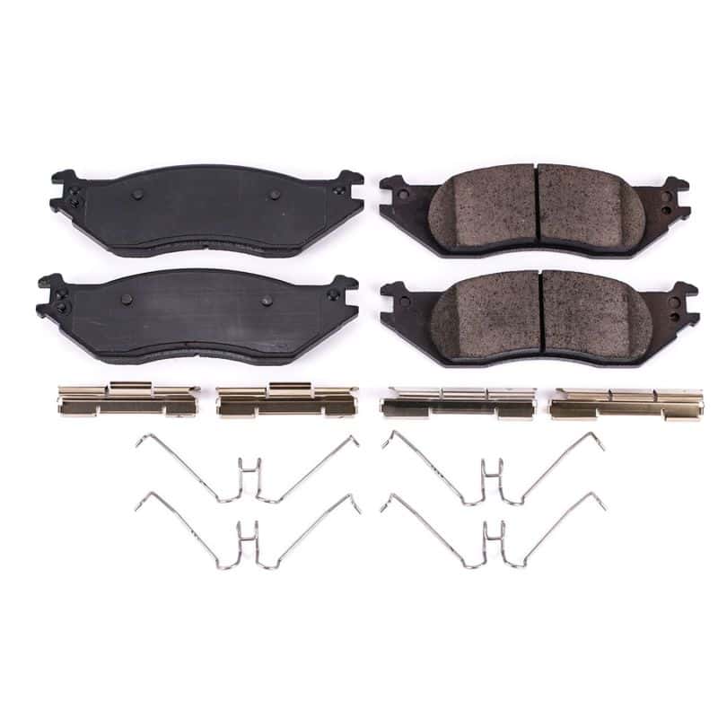 PowerStop — Power Stop 04-06 Ford E-150 Front Z17 Evolution Ceramic Brake Pads w/Hardware
Z17 Brake Pads - view 1