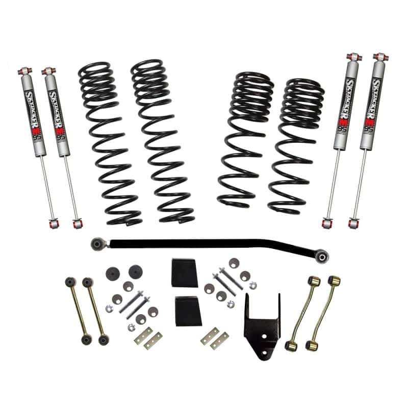 Skyjacker — Skyjacker 2020 Jeep JL 4WD Diesel 3.5-4in Dual Rate Long Travel Sus Lift Kit w/M95 Monotube Shocks
3.5-4 In. Lift Kit - view 2