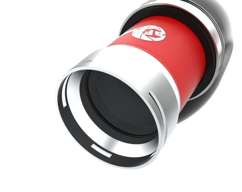 aFe — aFe BladeRunner 22-23 Kia Stinger L4-2.5L (t) Aluminum Hot and Cold Charge Pipe Kit - Red
Charge Pipe Kit - view 4