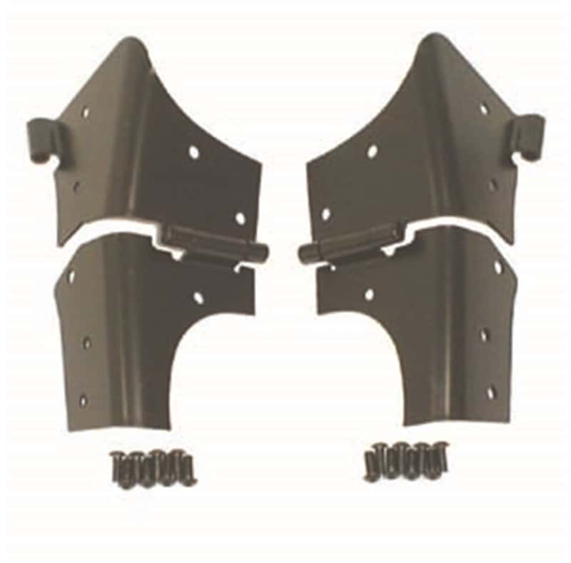 Rugged Ridge — Rugged Ridge 97-06 Jeep Wrangler TJ Black Windshield Hinges
OFFROAD_EXTERIOR - view 1