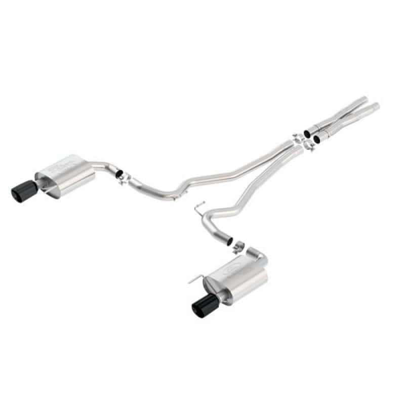 Ford Racing — Ford Racing 2015 Mustang 5.0L Sport Cat-Back Exhaust System Black Chrome
Exhaust System Kit - view 1