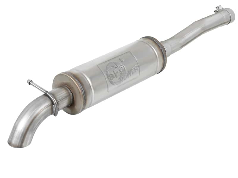 aFe — aFe Rock Basher 3in 409 SS Cat-Back Turn-Down Exhaust 12-18 Jeep Wrangler (JK) V6 3.6L/ 07-11 3.8L
Turn-Down Exhaust - view 1