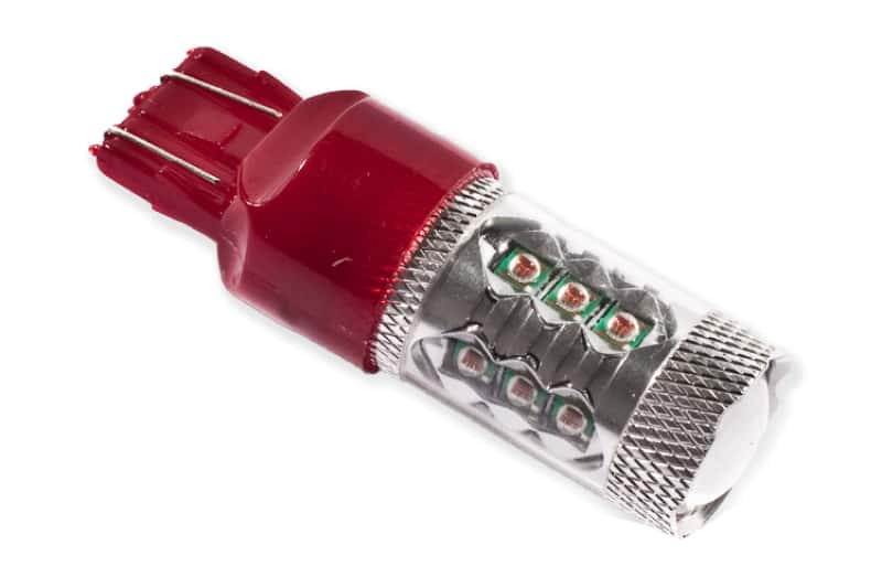 Diode Dynamics — Diode Dynamics 7443 LED Bulb XP80 LED - Red (Single) - view 1