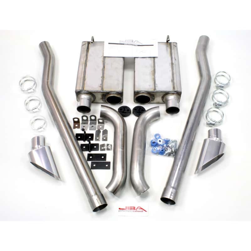 JBA — JBA 65-70 Ford Mustang 260-428 409SS Eleanor Style Dual Side Header Back Exhaust
Exhaust System - view 2