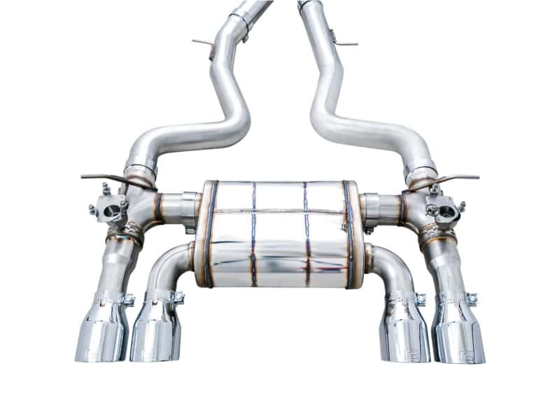 AWE Tuning — AWE Tuning BMW F8X M3/M4 SwitchPath Catback Exhaust - Chrome Silver Tips
SwitchPath™ Exhaust - view 4