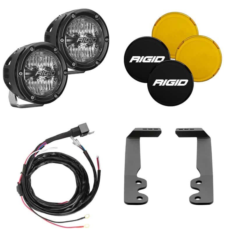 Rigid Industries — Rigid Industries 2022+ Toyota Tundra 4in. 360-Series A-Pillar Lighting Kit
TUNDRA 4IN 360 APIL
2022+ TDRA APLR 4" - view 1