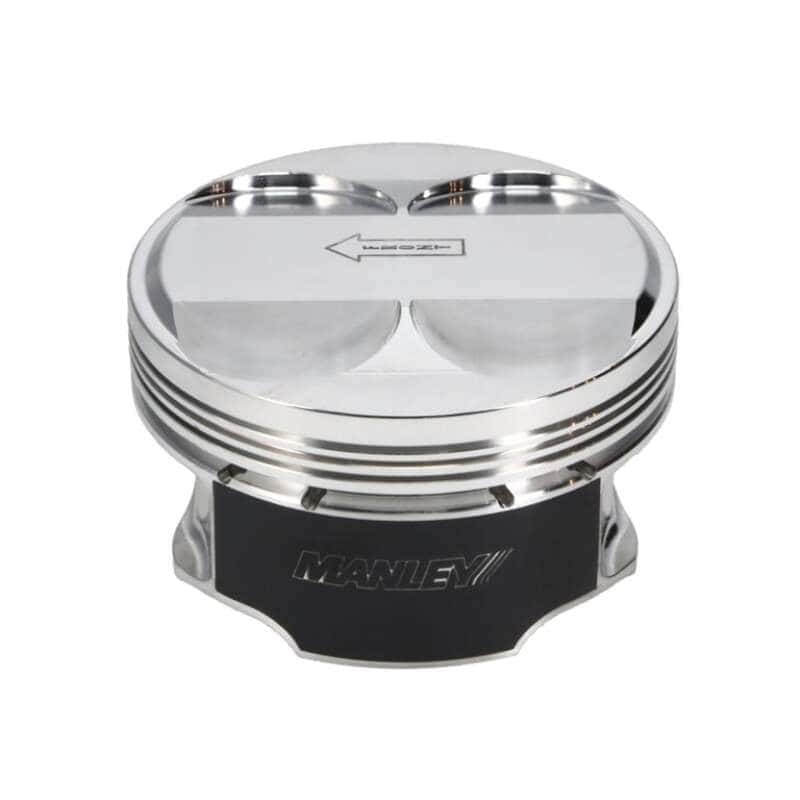 Manley Performance — Manley 03-07 Nissan 350Z/ Maxima 81.4mm Stroker 95.5mm Std Bore 11.0:1 Dome Piston Set w/Rings
Piston Set - view 6