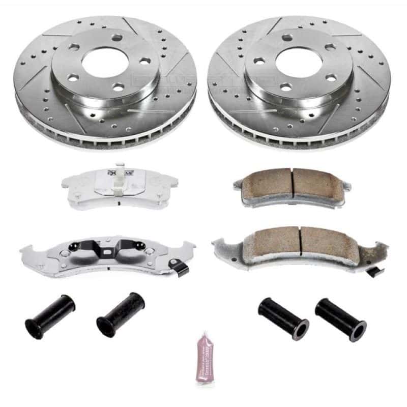 PowerStop — Power Stop 94-99 Buick LeSabre Front Z26 Street Warrior Brake Kit - view 1