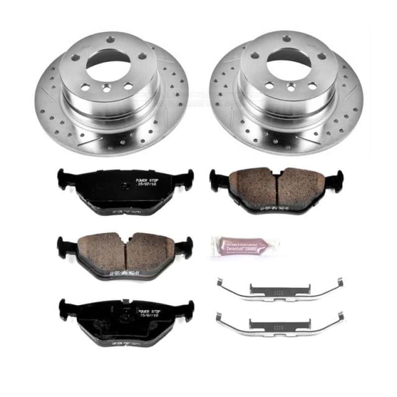 PowerStop — Power Stop 95-99 BMW 318ti Rear Z23 Evolution Sport Brake Kit - view 1