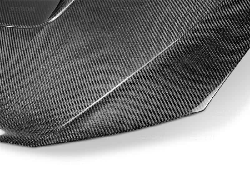 Seibon — Seibon 08-09 Subaru WRX/STi OEM Carbon Fiber Hood - view 12
