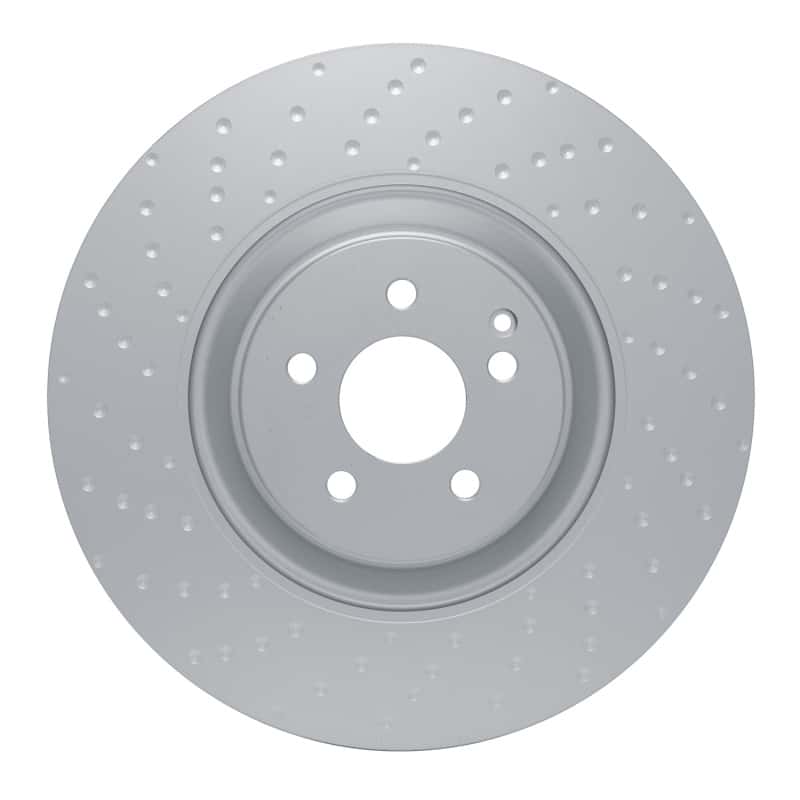 DFC — DFC 07-14 Mercedes-Benz CL65 AMG Front Hi-Carbon Alloy Geomet Coated Rotor - Dimpled - view 1