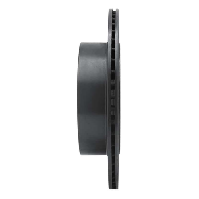 R1 Concepts — R1 02-06 Infiniti Q45 Rear Right Drilled & Slotted Black Brake Rotor
R1 Brake Rotor Drill - view 3