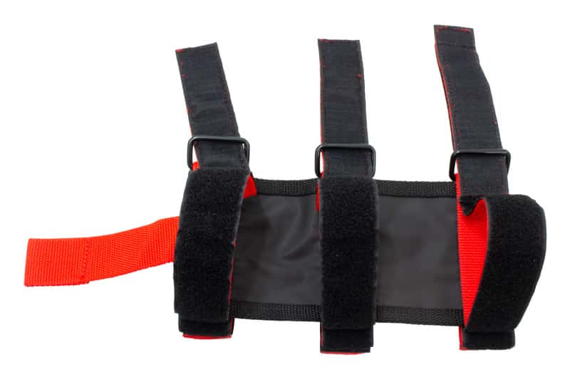 Fishbone Offroad — Fishbone Offroad Padded Roll Bar Red Fire Extinguisher Holder - view 3