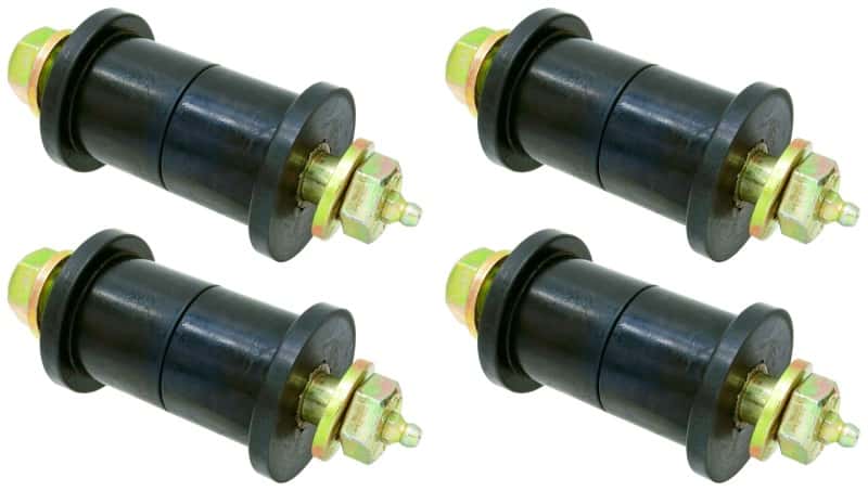 RockJock — RockJock YJ Leaf Spring Main Eye Bushing Kit w/ Urethane Bushings Greasable Hardware Set of 4
Leaf Spring Bushing - view 1