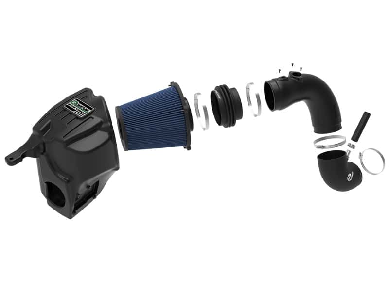 aFe — aFe Quantum Pro 5R Cold Air Intake System 13-18 Dodge Cummins L6-6.7L - Oiled
QUANTUM Intake - view 5
