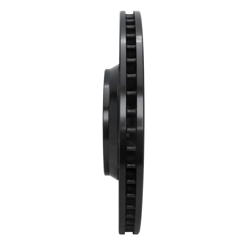 R1 Concepts — R1 09-15 Toyota Venza Front Right Drilled & Slotted Black Brake Rotor
R1 Brake Rotor Drill - view 3