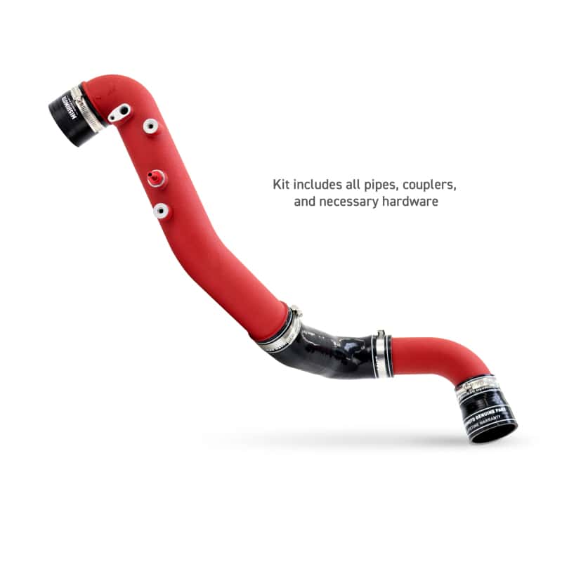 Mishimoto — Mishimoto 2023+ Honda Civic Type-R Intercooler Kit w/Pipes - Silver Intercooler/Red Pipes
Intercooler Kit - view 3