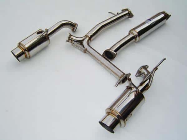 Invidia — Invidia 02-06 Nissan 350z 60mm REGULAR N1 Y-Pipe Back Exhaust System - view 1