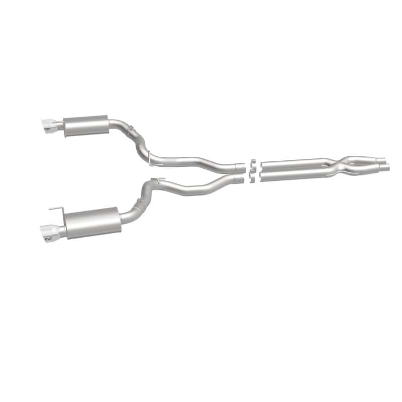 Magnaflow — MagnaFlow Cat Back, SS, 3in, Street, Dual Split Polished 4.5in Tips 2015 Ford Mustang GT V8 5.0L
Cat-Back - view 7