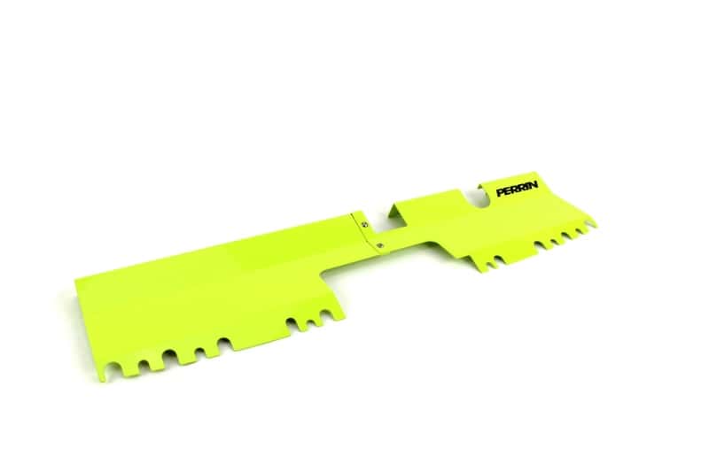 Perrin Performance — PERRIN 15-21 Subaru WRX/STI Radiator Shroud (Without OEM Intake Scoop) - Neon Yellow - view 2