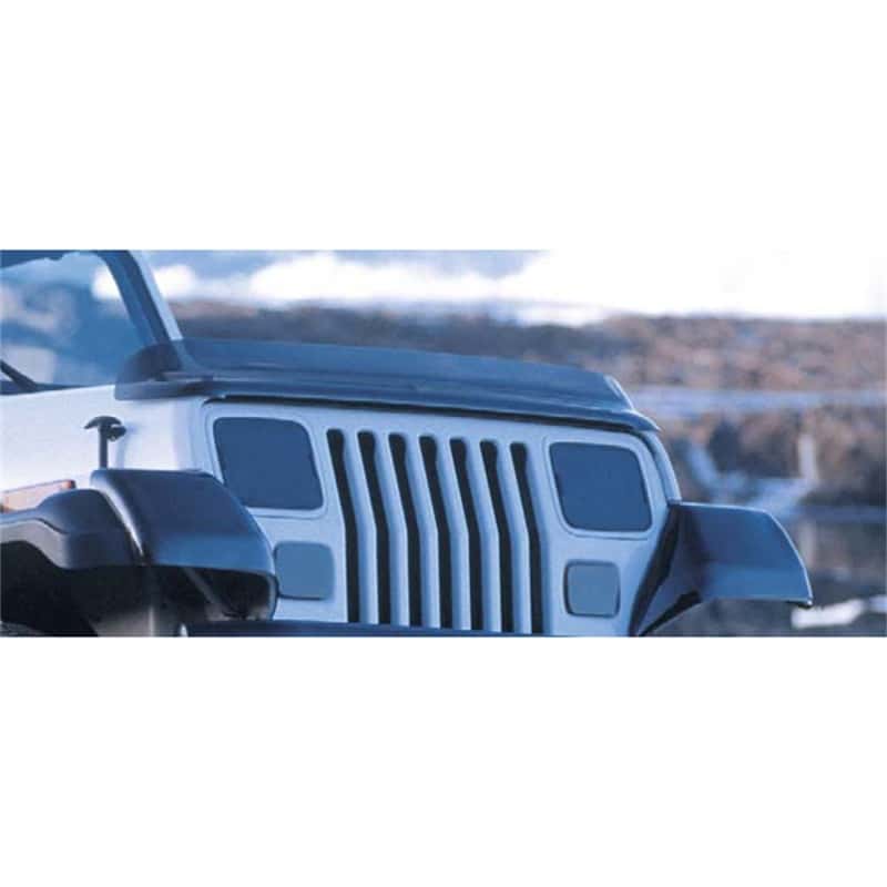 Rugged Ridge — Rugged Ridge Bug Deflector Smoke 87-06 Jeep Wrangler
OFFROAD_EXTERIOR
Hood Protector - view 1