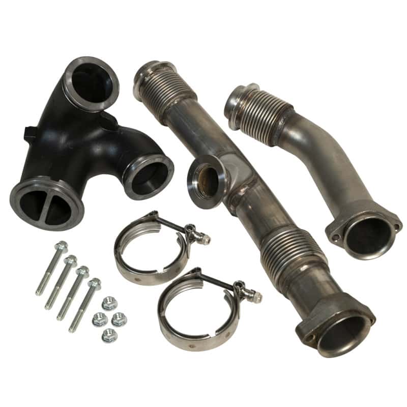 BD Diesel — BD Diesel UpPipe Kit - Ford 2004.5-2007 6.0L Powerstroke w/EGR Connector
UP-PIPES FORD 6.0L - view 1