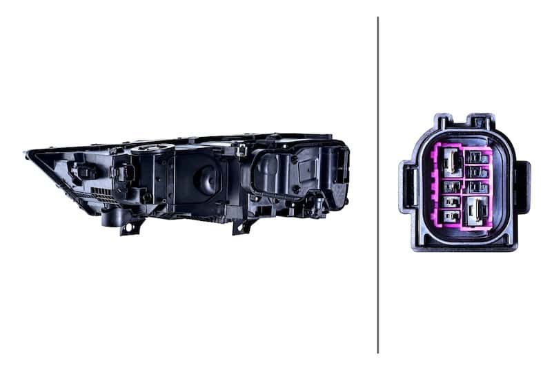 Hella — Hella 2020-2022 Audi Q7 Halogen Headlight Assembly - view 2