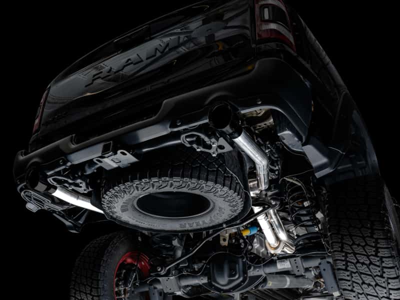 AWE Tuning — AWE Tuning 2021 RAM 1500 TRX 0FG Cat-Back Exhaust - Diamond Black Tips
0FG Catback - view 4