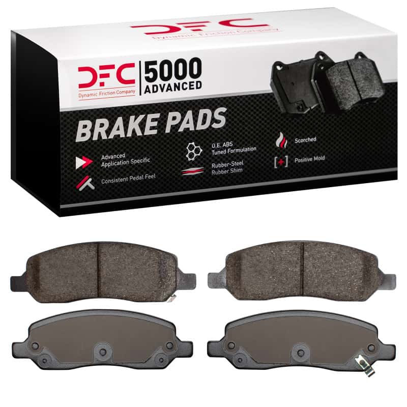 DFC — DFC 06-11 Buick Lucerne Rear 5000 Advanced Ceramic Brake Pads
DFC Brake Pad Set - view 1