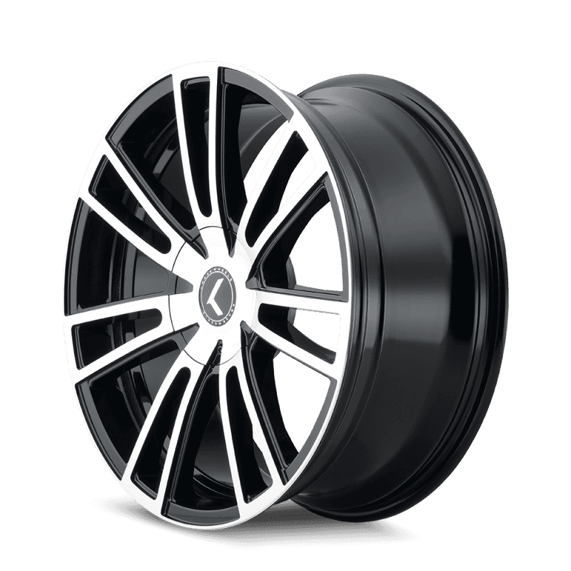 Kraze Wheels — Kraze KR183 Spectra 22x8.5 / 5x108/114.3 BP / 38mm Offset / 72.62mm Hub Gloss Black Machined Wheel
KRAZE KR183 - view 2