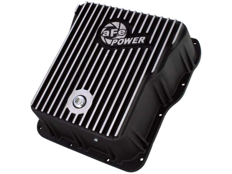 aFe — aFe Power Cover Trans Pan Machined Trans Pan GM Diesel Trucks 01-12 V8-6.6L Machined
A/TOilPan - view 1