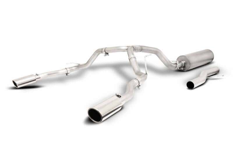 Gibson — Gibson 21-22 GMC Yukon / Chevrolet Tahoe 5.3L 2/4wd Cat-Back Dual Split Exhaust - Stainless
Truck/Suv - view 3