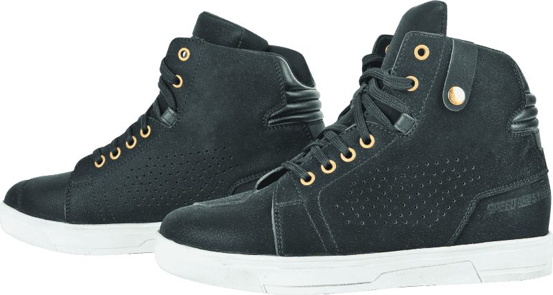Speed and Strength — Speed and Strength Mad Dash Leather Shoes Black/White Womens Size - 6 - view 1