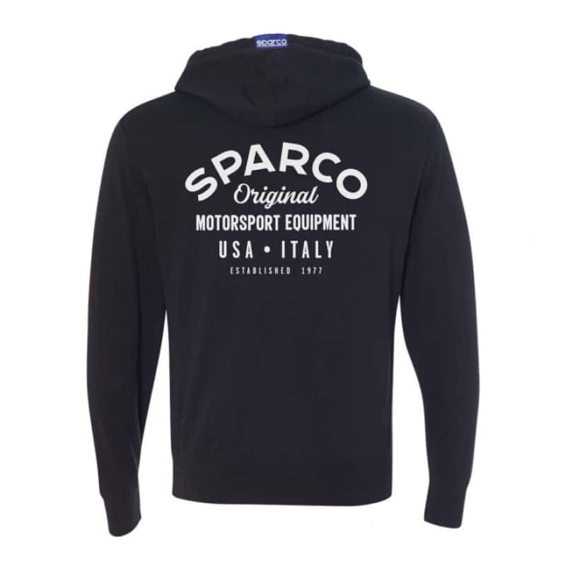SPARCO — Sparco Sweatshirt ZIP Garage BLK - Small - view 2