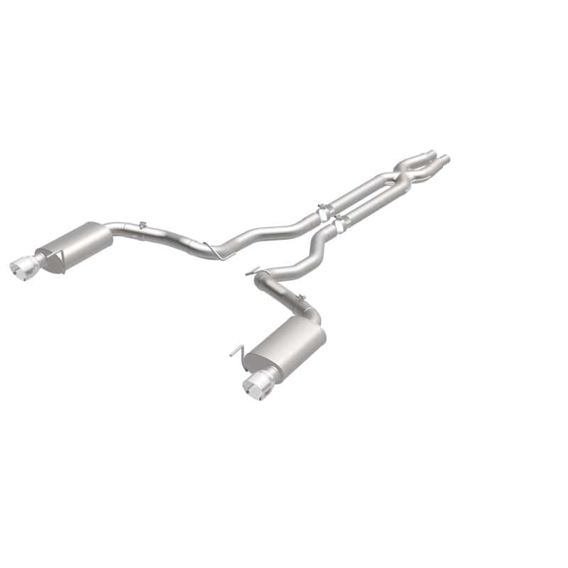 Magnaflow — MagnaFlow Cat Back, SS, 3in, Street, Dual Split Polished 4.5in Tips 2015 Ford Mustang GT V8 5.0L
Cat-Back - view 24