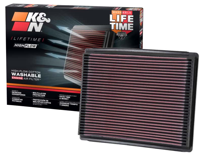 K&N Engineering — K&N Replacement Air Filter AIR FILTER, FORD/MER/LIN - 3.8/4.0/5.0L 86-02
Replacement Air Filt
Air Filter - view 5
