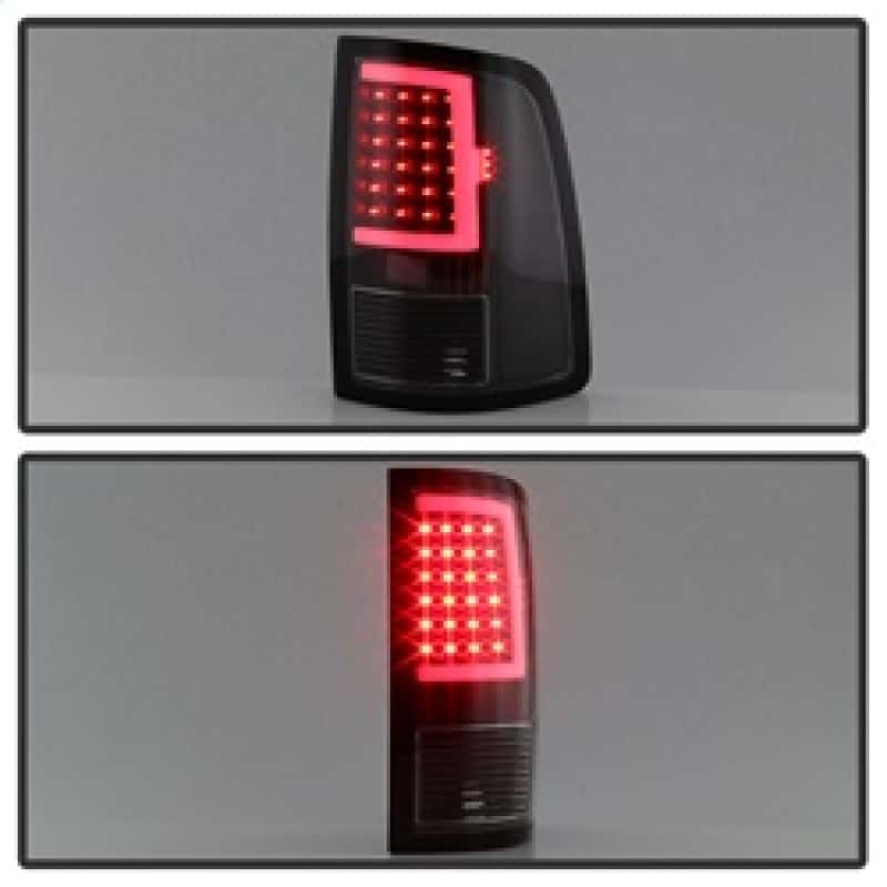 SPYDER — xTune 13-18 Dodge Ram 1500 LED Tail Lights - Black (ALT-ON-DRAM13V2-LBLED-BK)
XTune Tail Lights
Tail Light Set - view 8