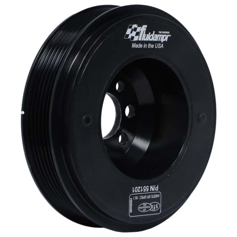 Fluidampr — Fluidampr VW 2000-2005 1.8L Turbo Motor (4 bolt hole mounting) Steel Internally Balanced Damper
Harmonic Balancer - view 1