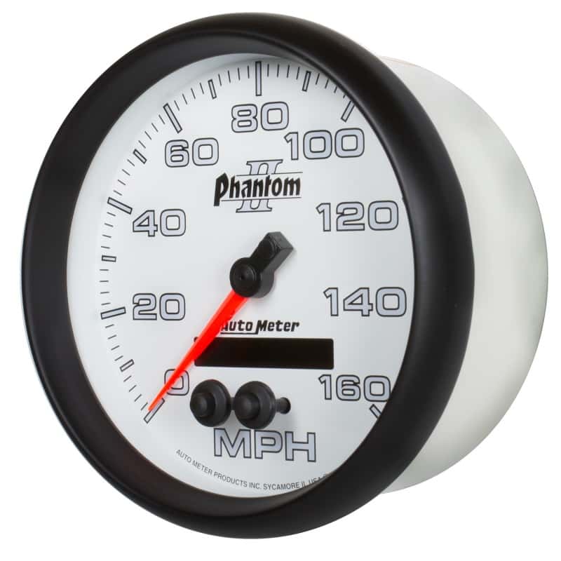 AutoMeter — Autometer Phantom II 5in 0-140MPH In-Dash Electronic GPS Programmable Speedometer
5" SPEEDO, 160 MPH, - view 8