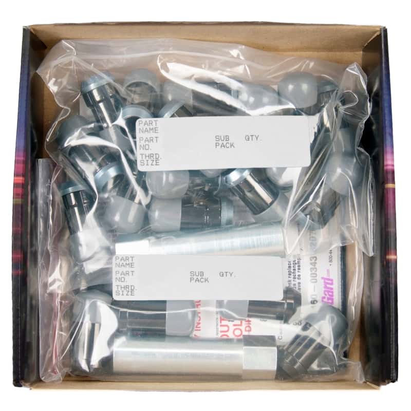 McGard — McGard SplineDrive Tuner 5 Lug Install Kit w/Locks & Tool (Cone) 1/2-20 / 13/16 Hex / 1.6in. L - Blk - view 6