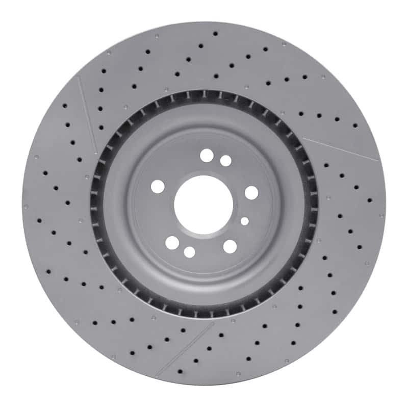DFC — DFC 12-19 Mercedes-Benz GLE63 AMG Front Drilled GeoSPEC Coated Rotor and Slotted
DFC Brake Rotor - view 5