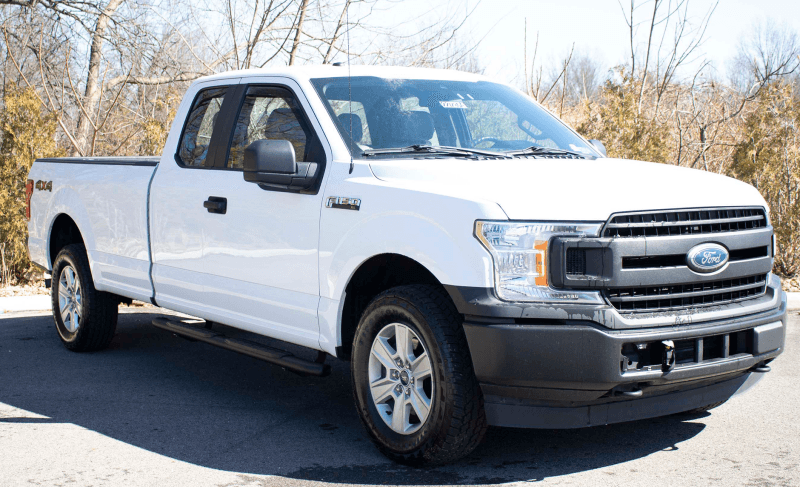 Fishbone Offroad — Fishbone Offroad 09-14 Ford F150 Super Crew Cab Oval Side Steps - Black Textured - view 2